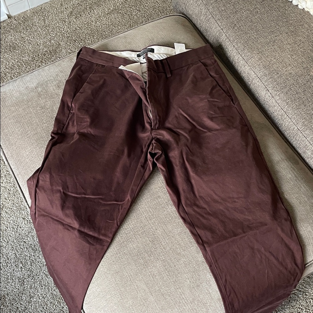 Banana Republic Men's Rich Brown Chinos